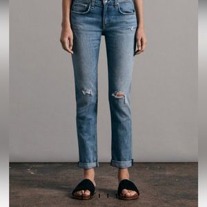 Rag and Bone Dre Jean. Perfect Condition. Size 27.